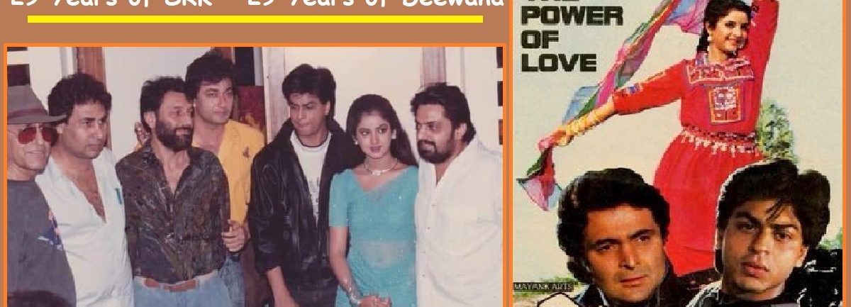 23 Years of Deewana-Shahrukh Khan and Divya Bharti-Filmynism